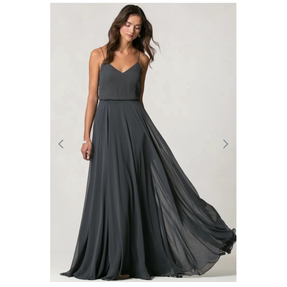 Jenny Yoo Inesse Bridesmaid Dress (Navy)